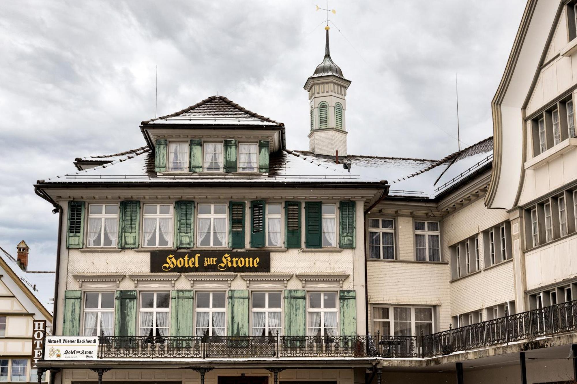 Hotel Krone Gais Eksteriør billede