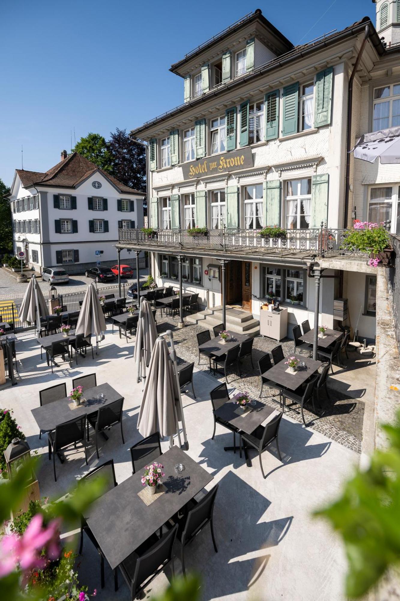 Hotel Krone Gais Eksteriør billede